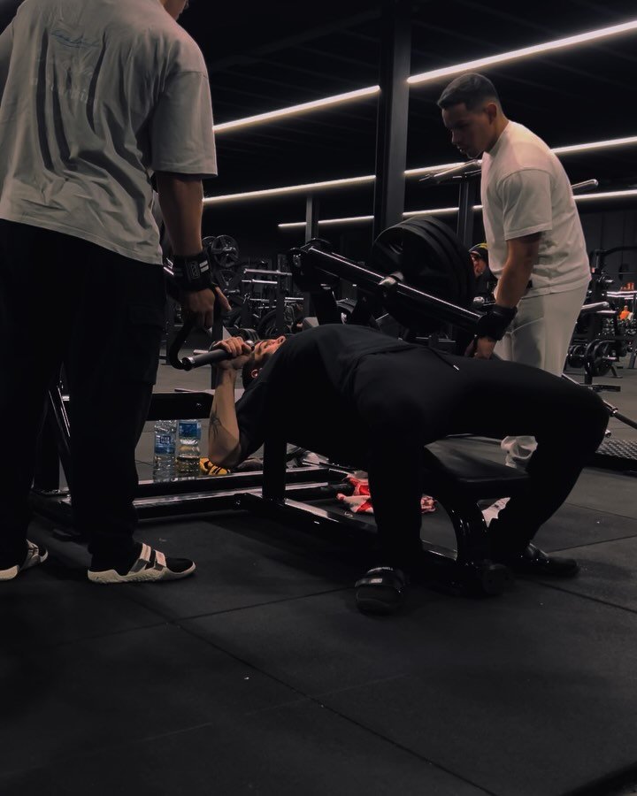 Ian Ortega entrenando
